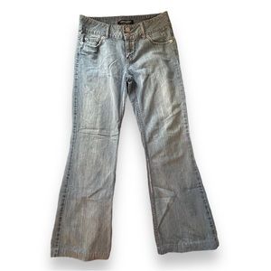 London jean double button low rise jeans, 4